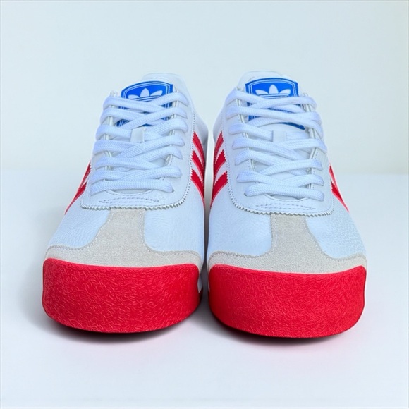 Adidas Samoa Men’s Sneakers – Size 12 – White/Red - Picture 4 of 7